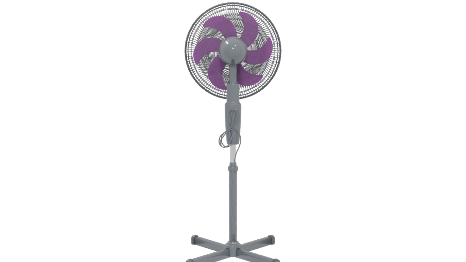 Taurus 16" Pedestal Fan 3D Model - Professional 3D Model Render 5