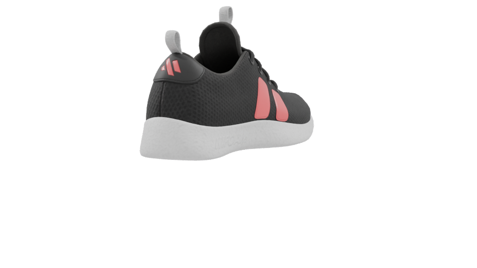 Stylish Modern Sports Shoes 3D - Professional 3D Model Render 9