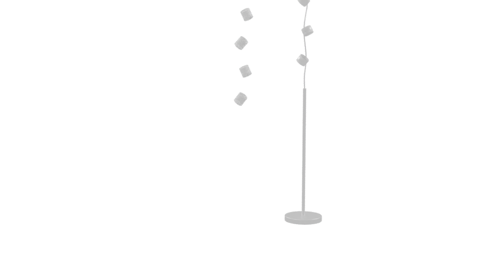 Elegant Modern Floor Lamp 3D Model - Professional 3D Model Render 9