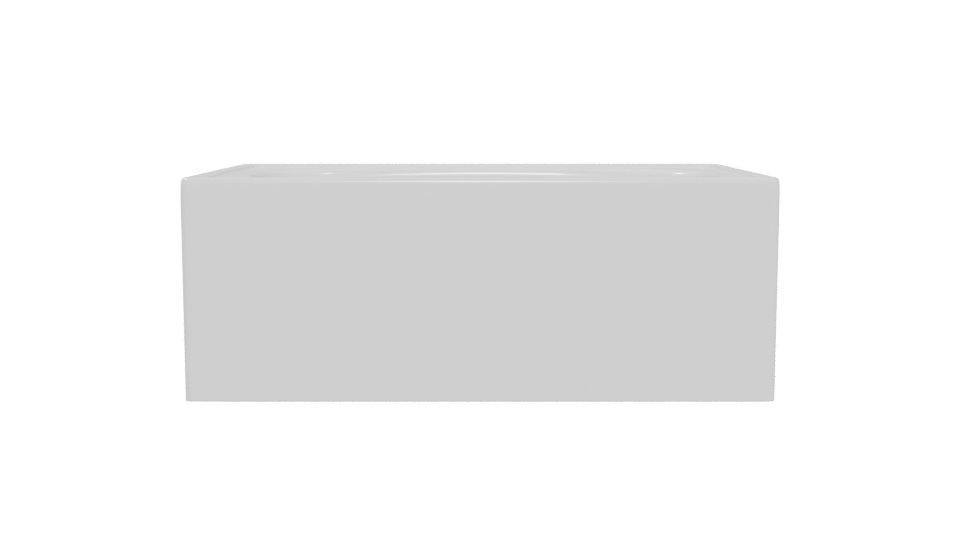 Tina De Baño Rectangular 3D Model - Professional 3D Model Render 5