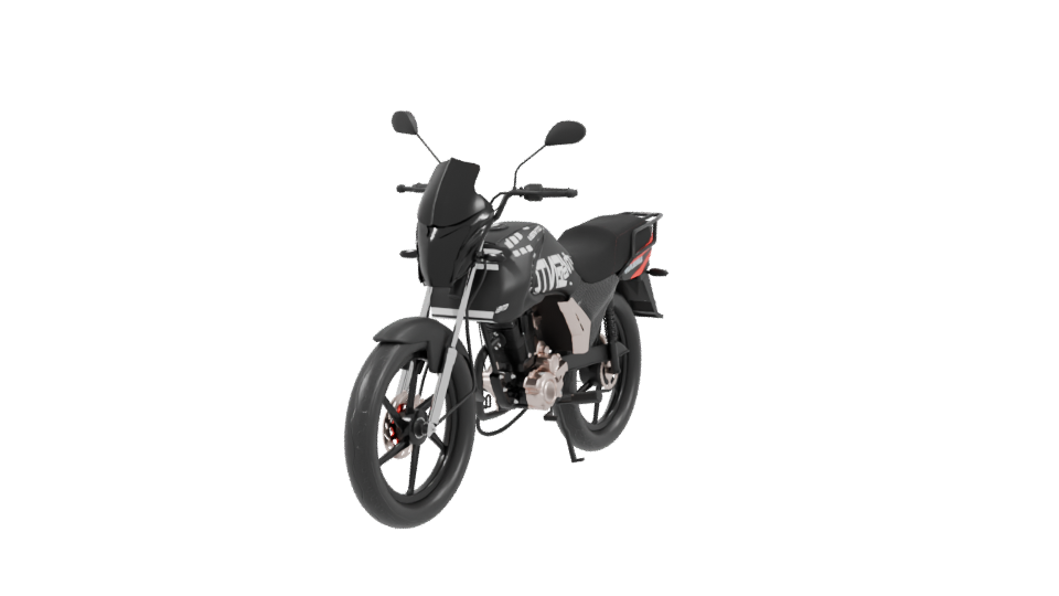 MOTO Vento Urban 200 cc Model - Professional 3D Model Render 3
