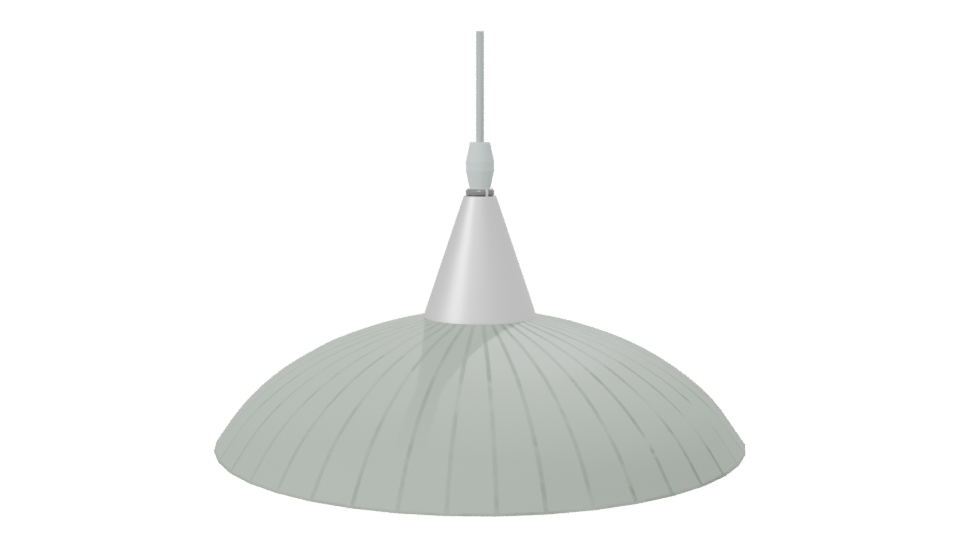 Stylish Modern Pendant Lamp 3D Model - Professional 3D Model Render 7