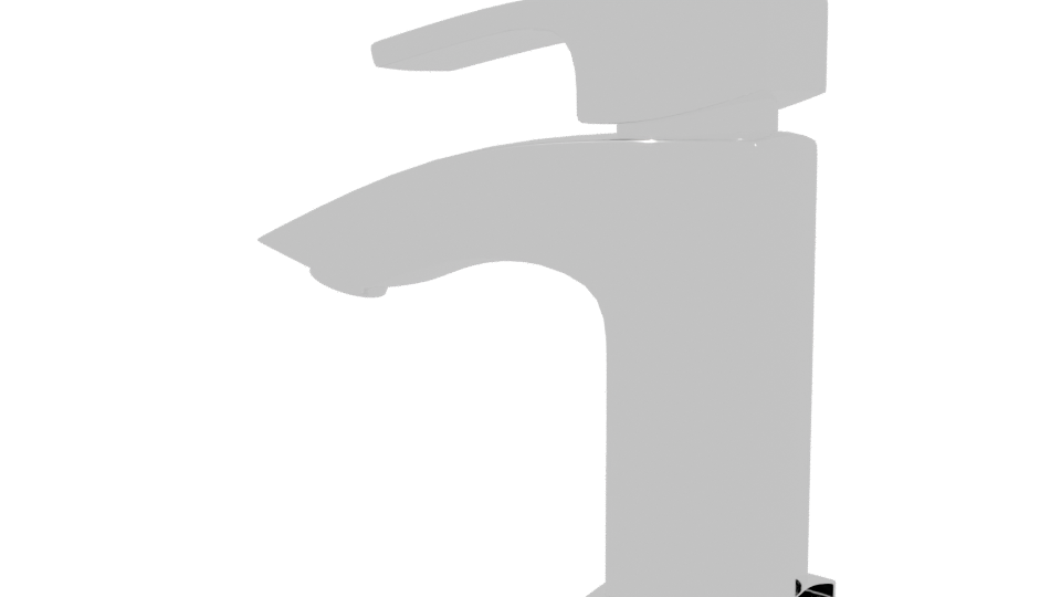 Sleek Modern Wall-Mounted Fixture - Professional 3D Model Render 3