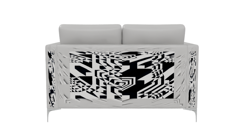 Sofa Marina 2 Cpos White 3D - Professional 3D Model Render 5