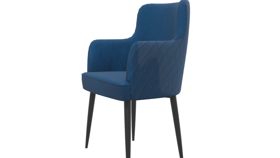 Contemporary Harper Accent Chair 3D - Professional 3D Model Render 13