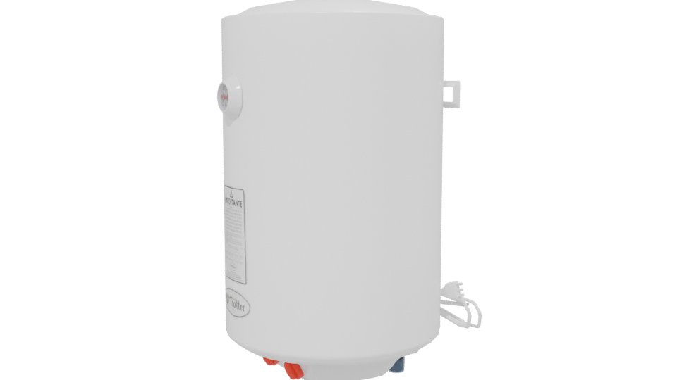 Stylish Electric Water Heater 3D - Professional 3D Model Render 13