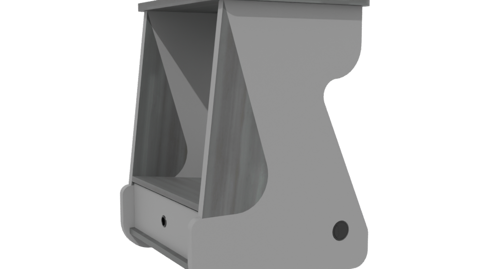 Stylish Modern Side Table Model - Professional 3D Model Render 13