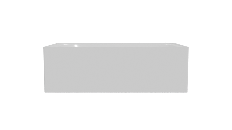 Elegant Modern Bathtub 3D Model - Professional 3D Model Render 11