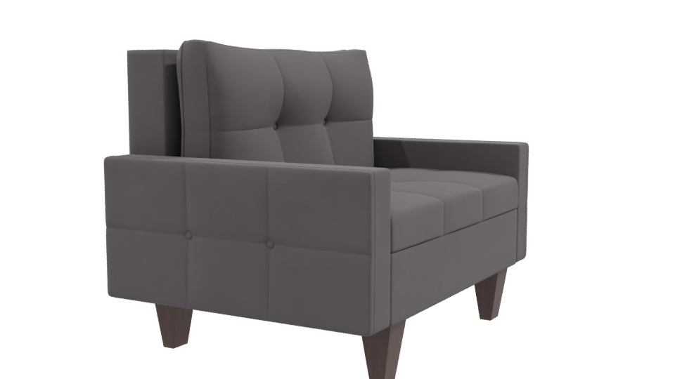 Modern Individual Armchair 3D - Professional 3D Model Render 9