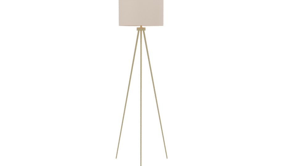 Stylish Modern Floor Lamp 3D - Professional 3D Model Render 2