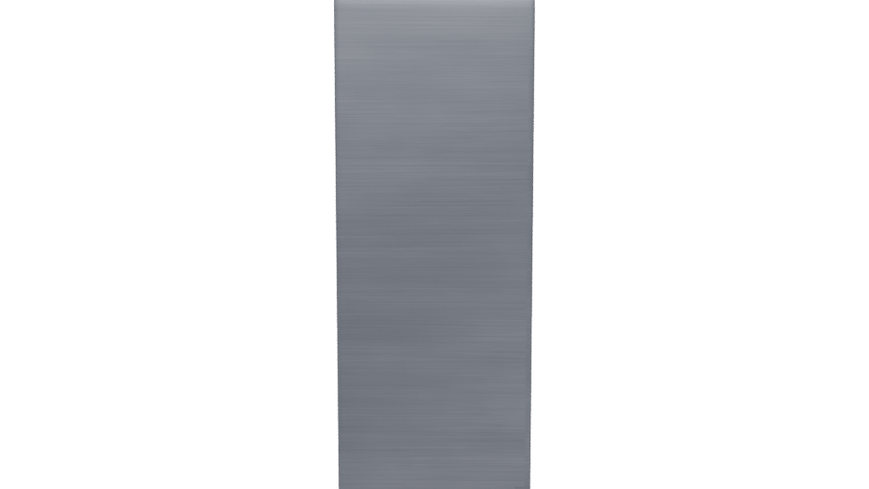 Sleek Stainless Steel Refrigerator 3D - Professional 3D Model Render 5