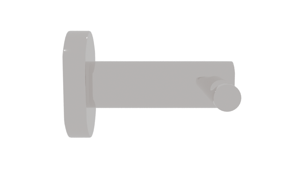 Stylish Wall Hook 3D Model - Professional 3D Model Render 8