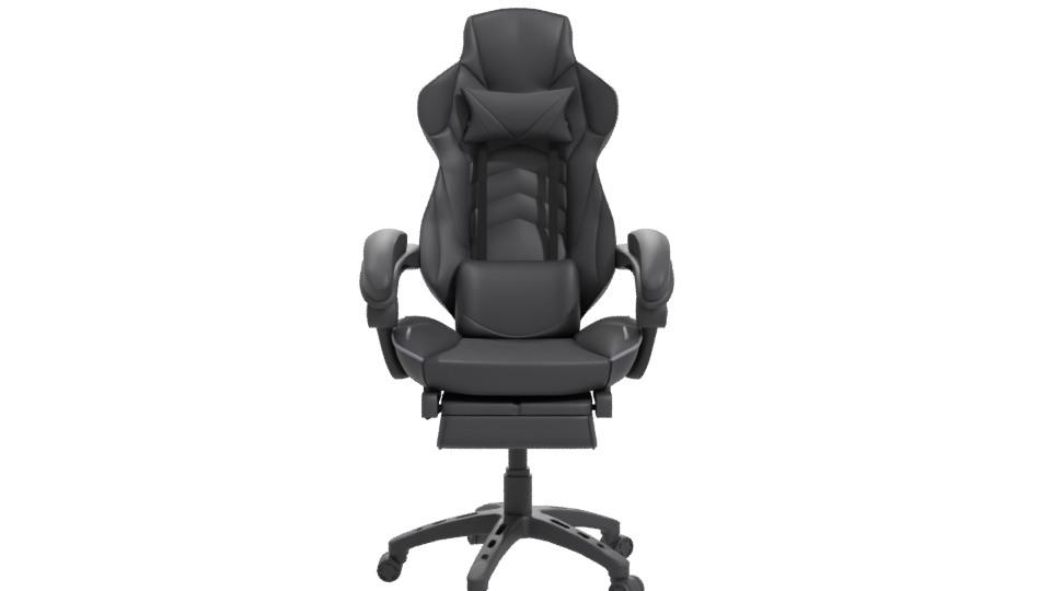 Ergonomic Gaming Chair 3D Model - Professional 3D Model Render 11