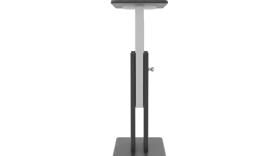 Stylish Minimalist Desk Stand 3D - Professional 3D Model Render 8