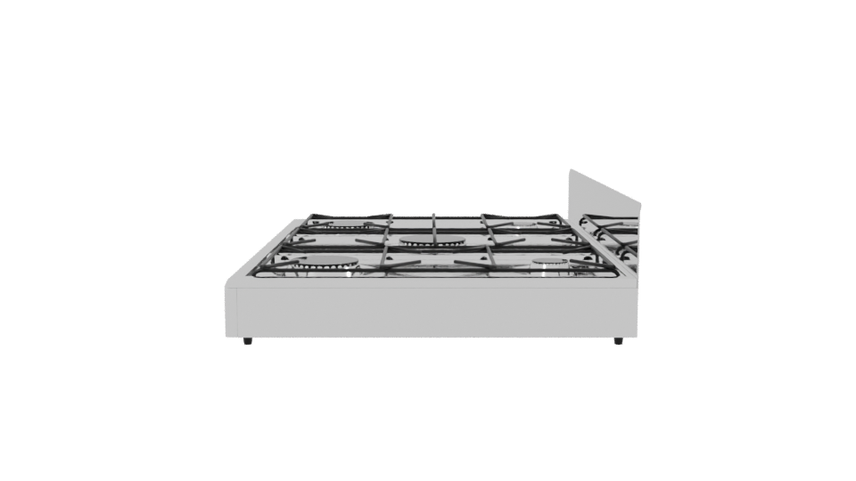 Industrial Gas Stove Model 3D - Professional 3D Model Render 2