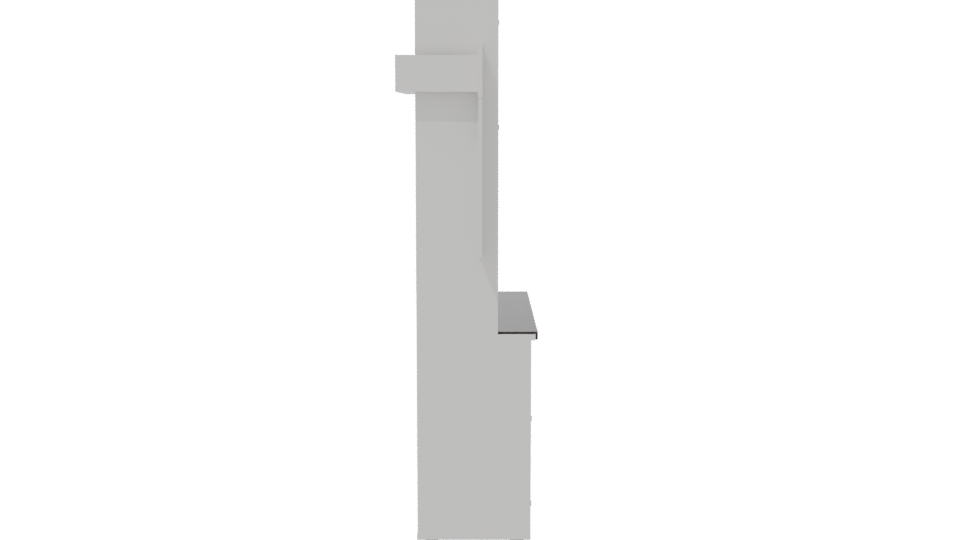 Stylish Modern Kitchen Cabinet 3D Model - Professional 3D Model Render 8