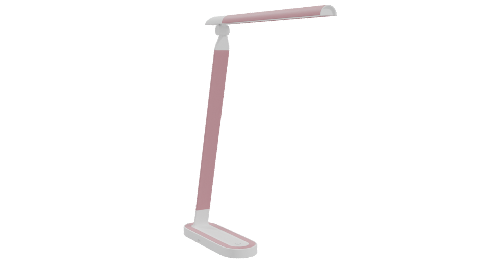 Pink LED Desk Lamp 3D Model - Professional 3D Model Render 10