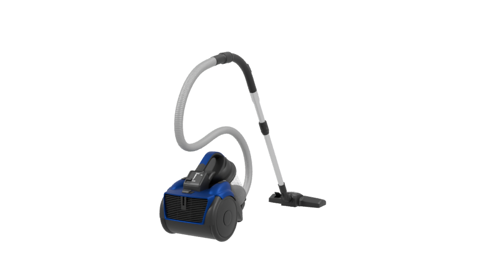 Compact Vacuum Cleaner Model 3D - Professional 3D Model Render 3