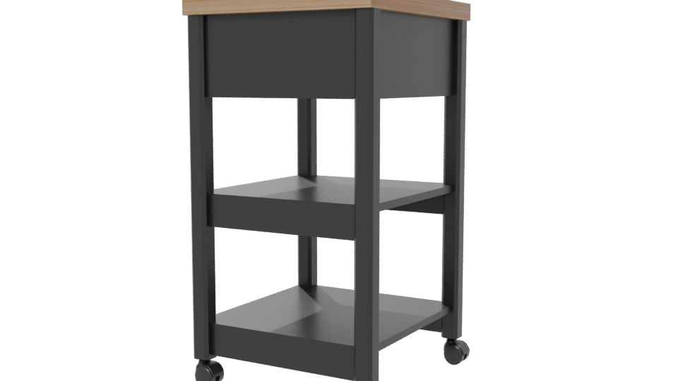 Isla Americana Miami Negra 3D Model - Professional 3D Model Render 6