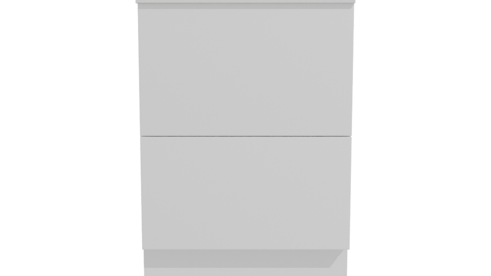 Contemporary Minimalist Storage Chest - Professional 3D Model Render 11