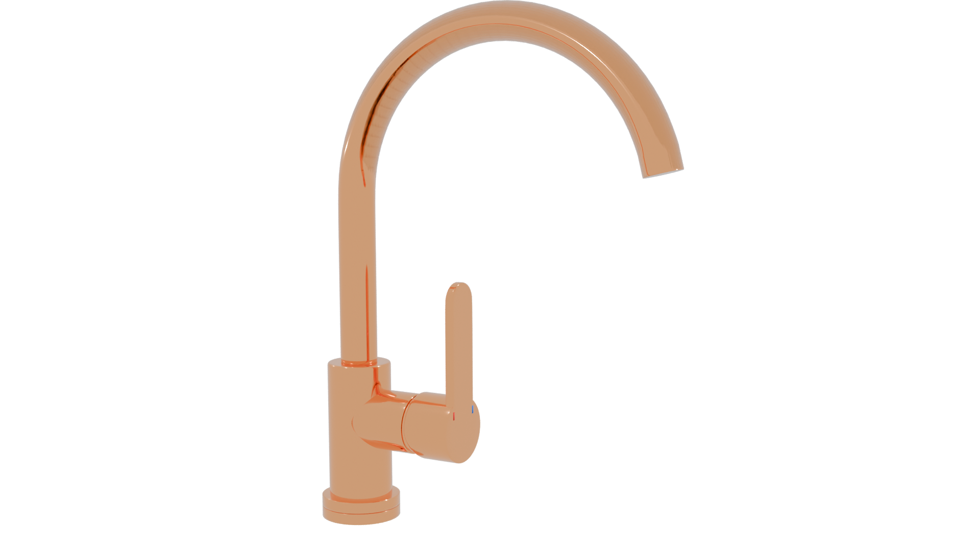 Sleek Modern Faucet Design - Professional 3D Model Render 9