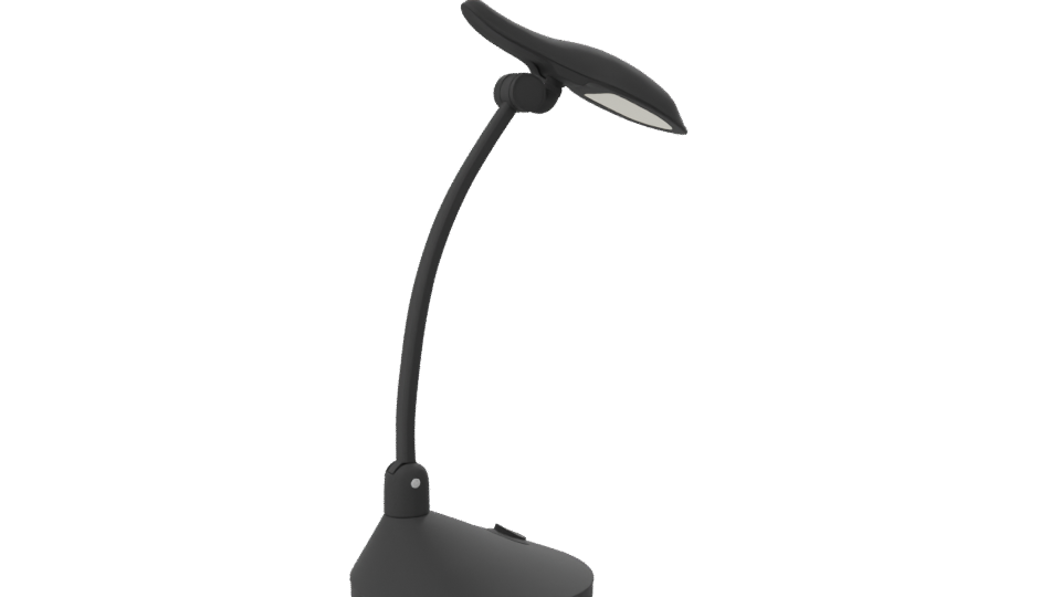Sleek Modern Desk Lamp 3D - Professional 3D Model Render 7