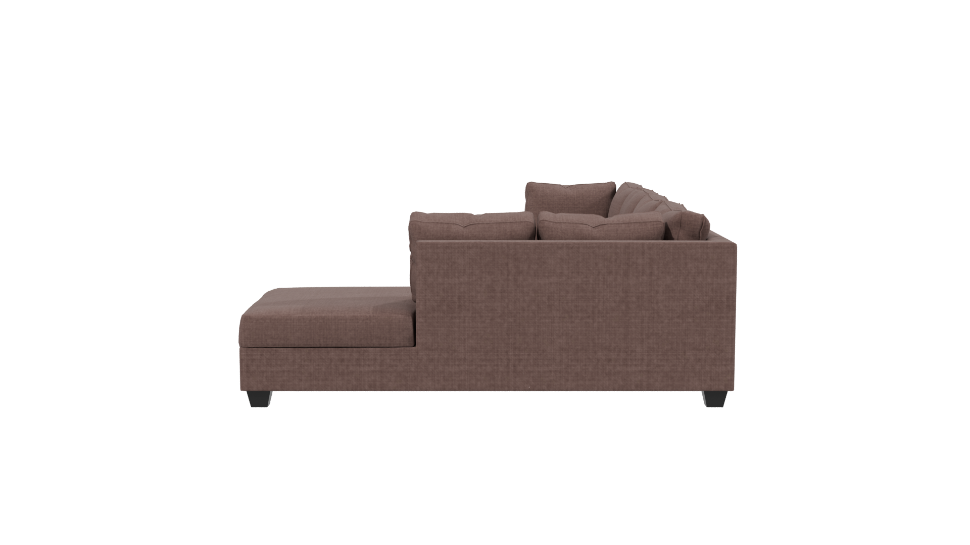 Elegant Sectional Sofa 3D Model - Professional 3D Model Render 2