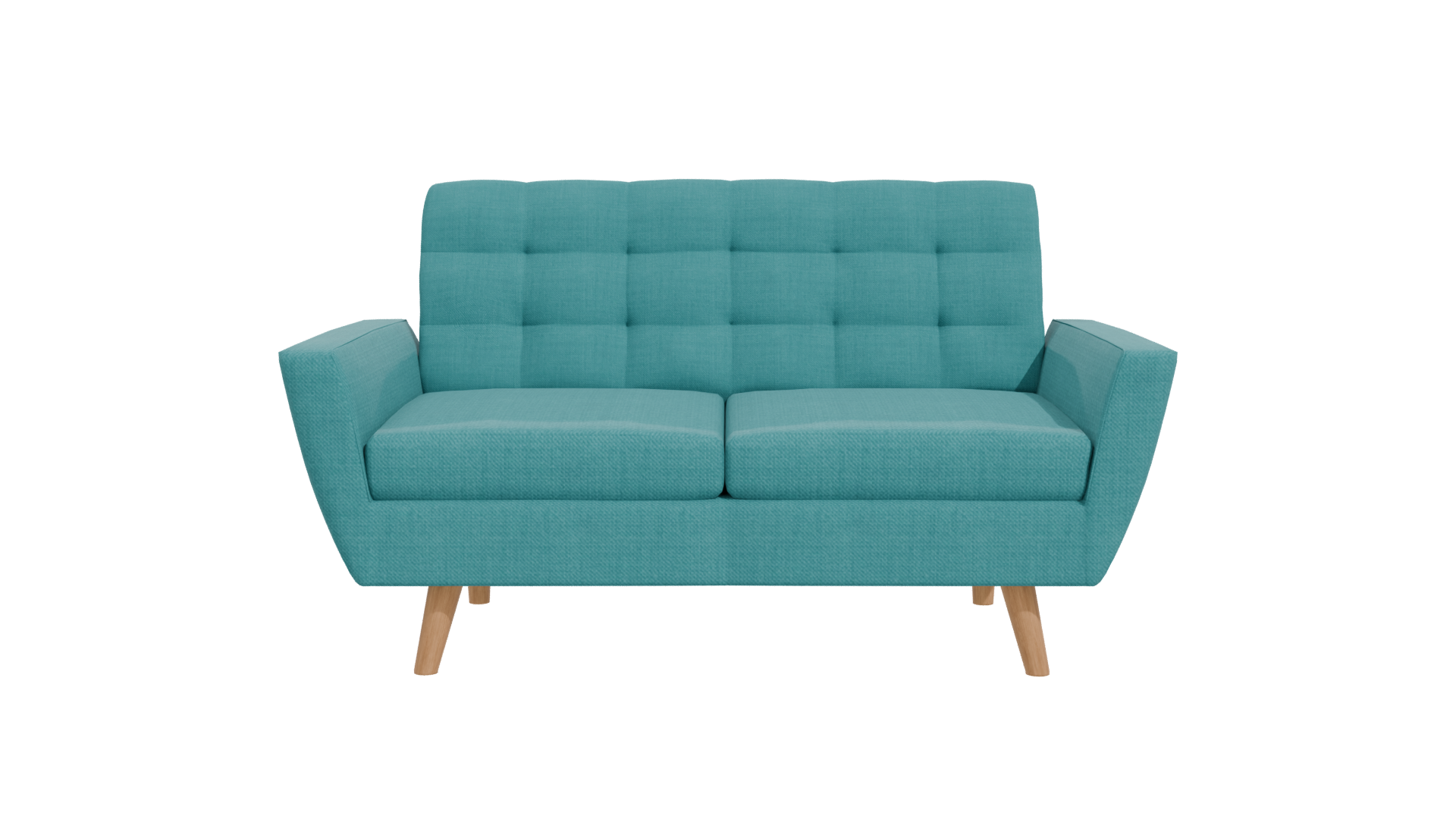 Stylish Modern Loveseat Model - Professional 3D Model Render 11