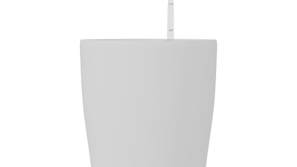 Stylish Minimalist Decorative Pot 3D Model - Professional 3D Model Render 7