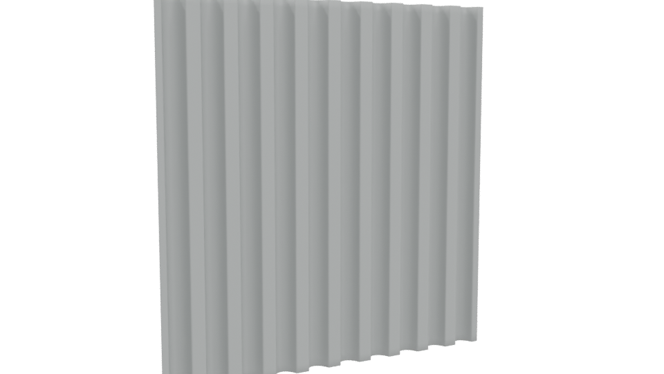 Textured Wall Panel 3D Model - Professional 3D Model Render 4