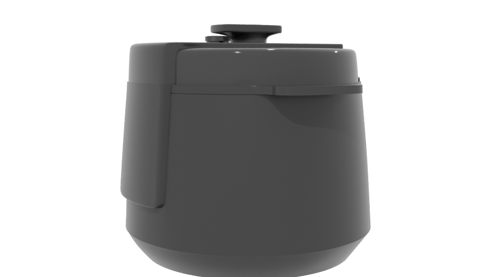 Versatile Electric Multi-Cooker 3D Model - Professional 3D Model Render 13
