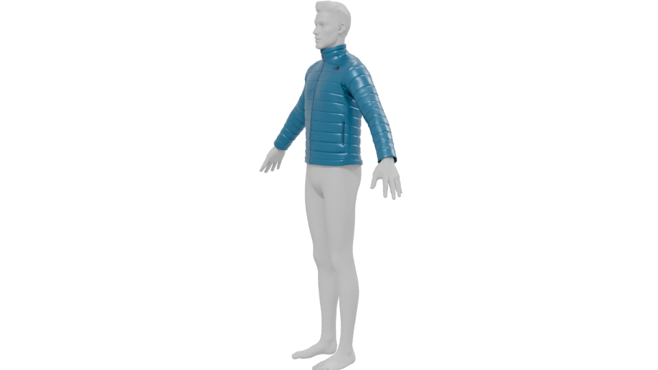 Chamarra Avatar 3D Model - Professional 3D Model Render 13