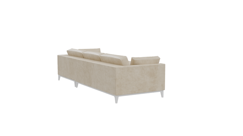Contemporary Sofa Sectional 3D Model - Professional 3D Model Render 10