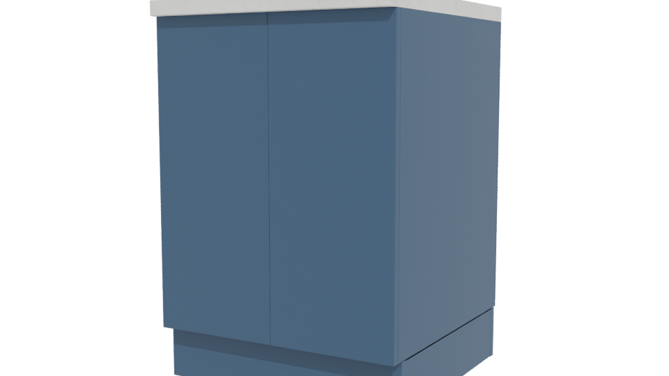 Stylish Modern Kitchen Cabinet 3D - Professional 3D Model Render 12