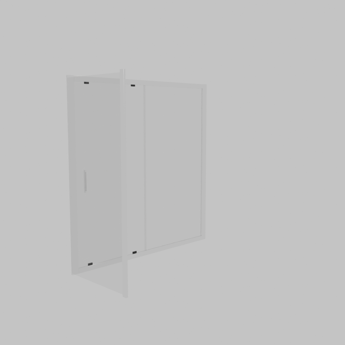 Mampara side panel corredera 900x900x1900