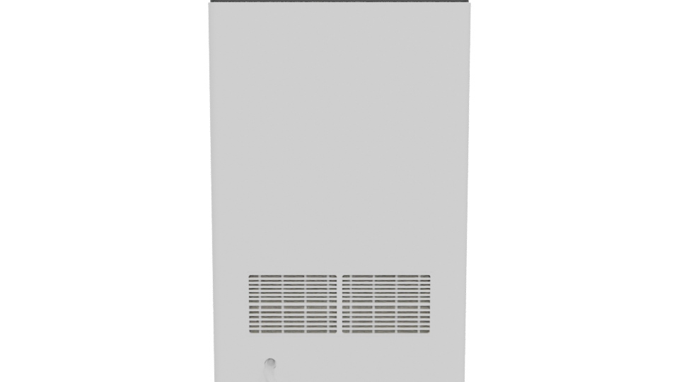 Minimalist Trash Bin 3D Model - Professional 3D Model Render 5