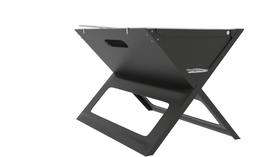 Portable Outdoor Charcoal Grill 3D - Professional 3D Model Render 13