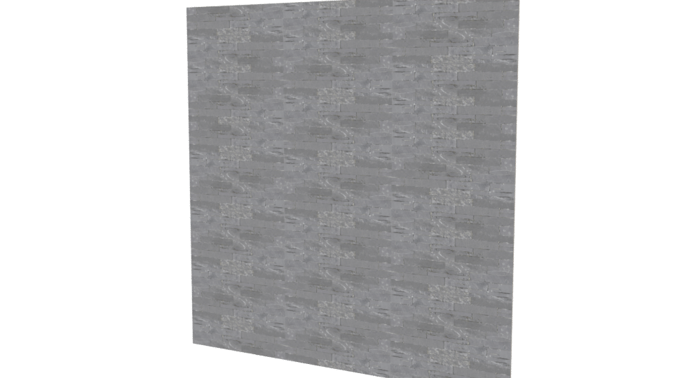 Gray Textured Panel 3D Model - Professional 3D Model Render 12