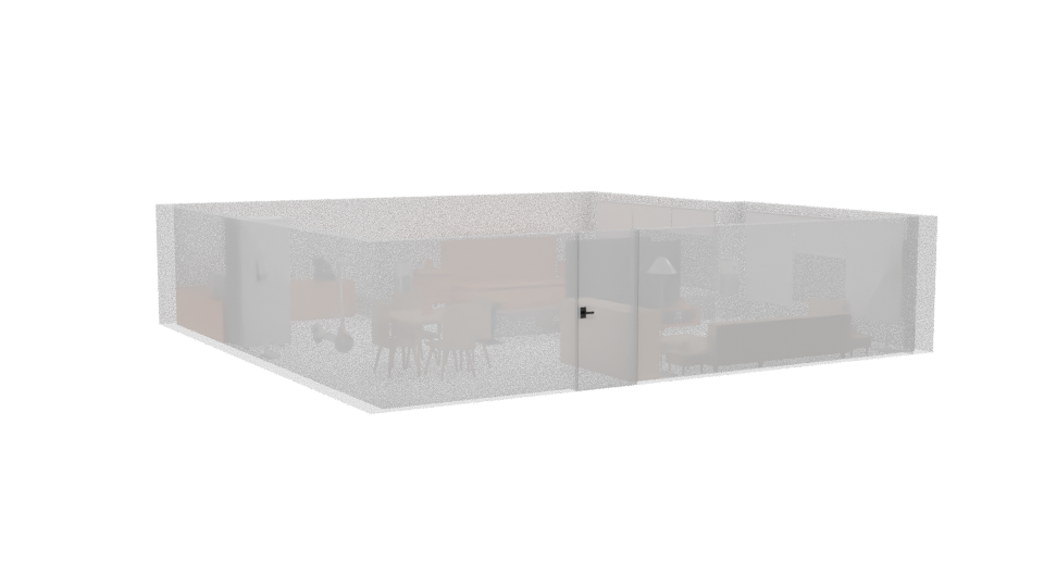 Modern Minimalist Interior Design Model - Professional 3D Model Render 13