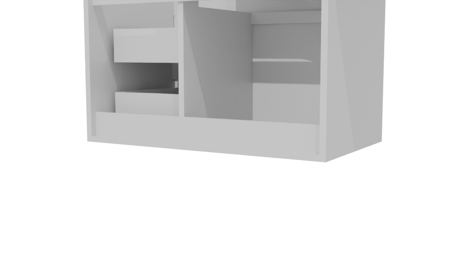 Stylish Modern Bathtub Model - Professional 3D Model Render 6