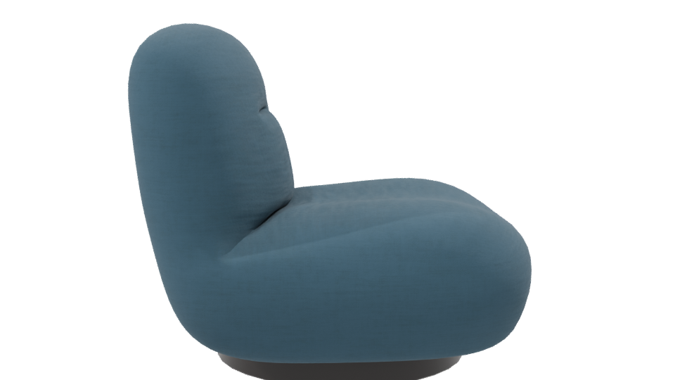 Stylish Modern Lounge Chair 3D - Professional 3D Model Render 8