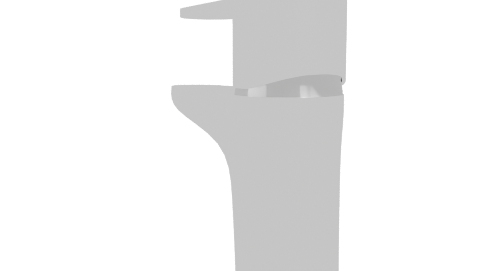 Stylish Metal Water Dispenser Model - Professional 3D Model Render 4