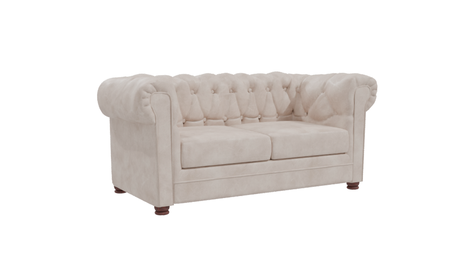Chesterfield Sofa 3D Model - Professional 3D Model Render 10