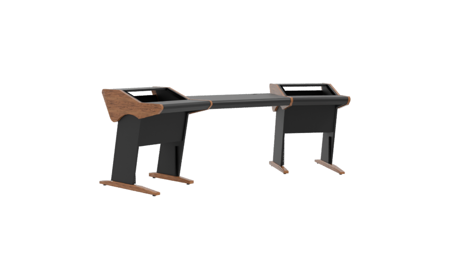 Stylish Modern Office Desk 3D Model - Professional 3D Model Render 10