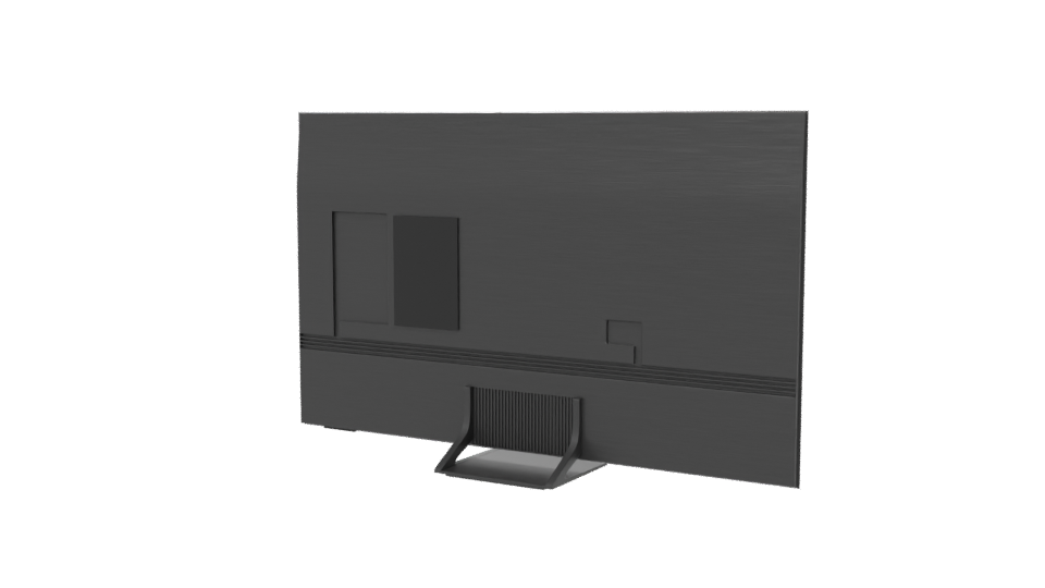 Sleek Modern Flat TV Model - Professional 3D Model Render 6