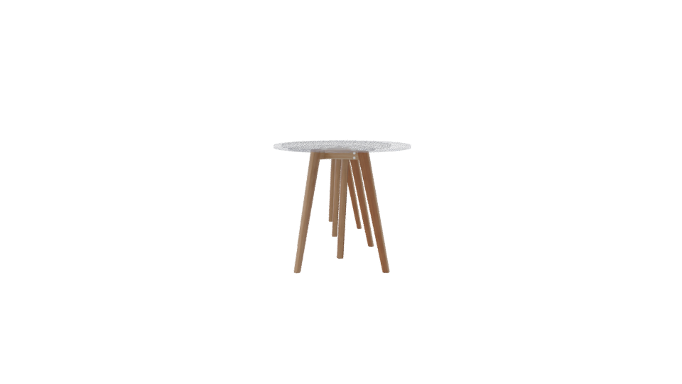 Elegant Coffee Table Set 3D - Professional 3D Model Render 8