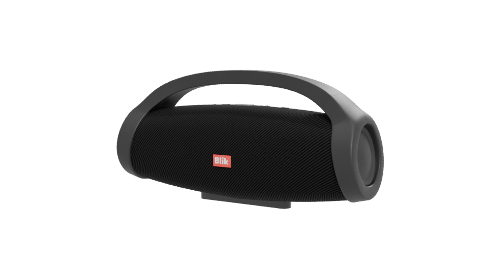Bluetooth Speaker Booster2 Black 3D - Professional 3D Model Render 12