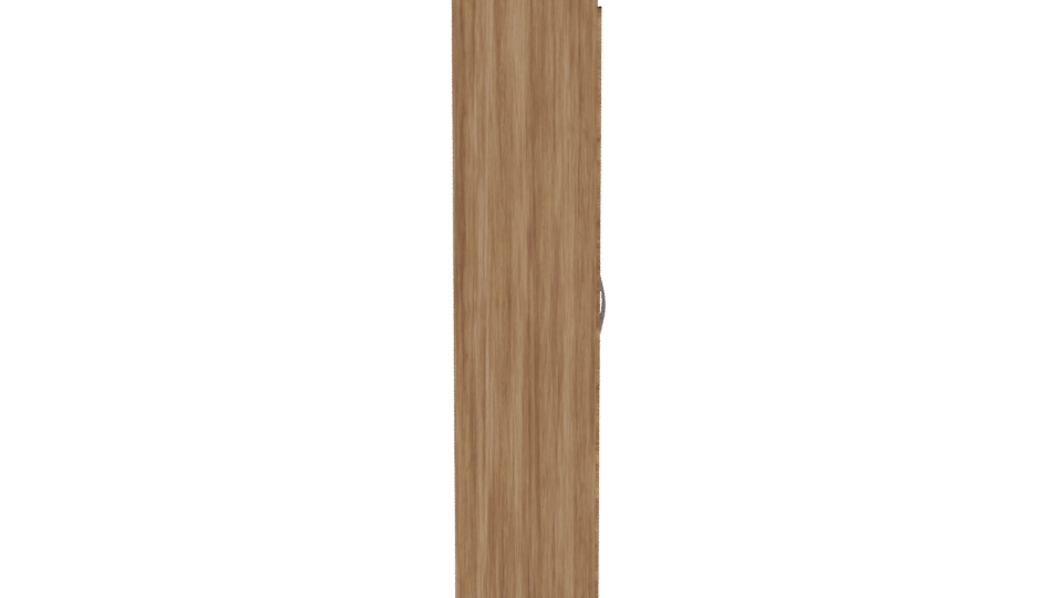 Stylish Wooden Storage Cabinet 3D - Professional 3D Model Render 8