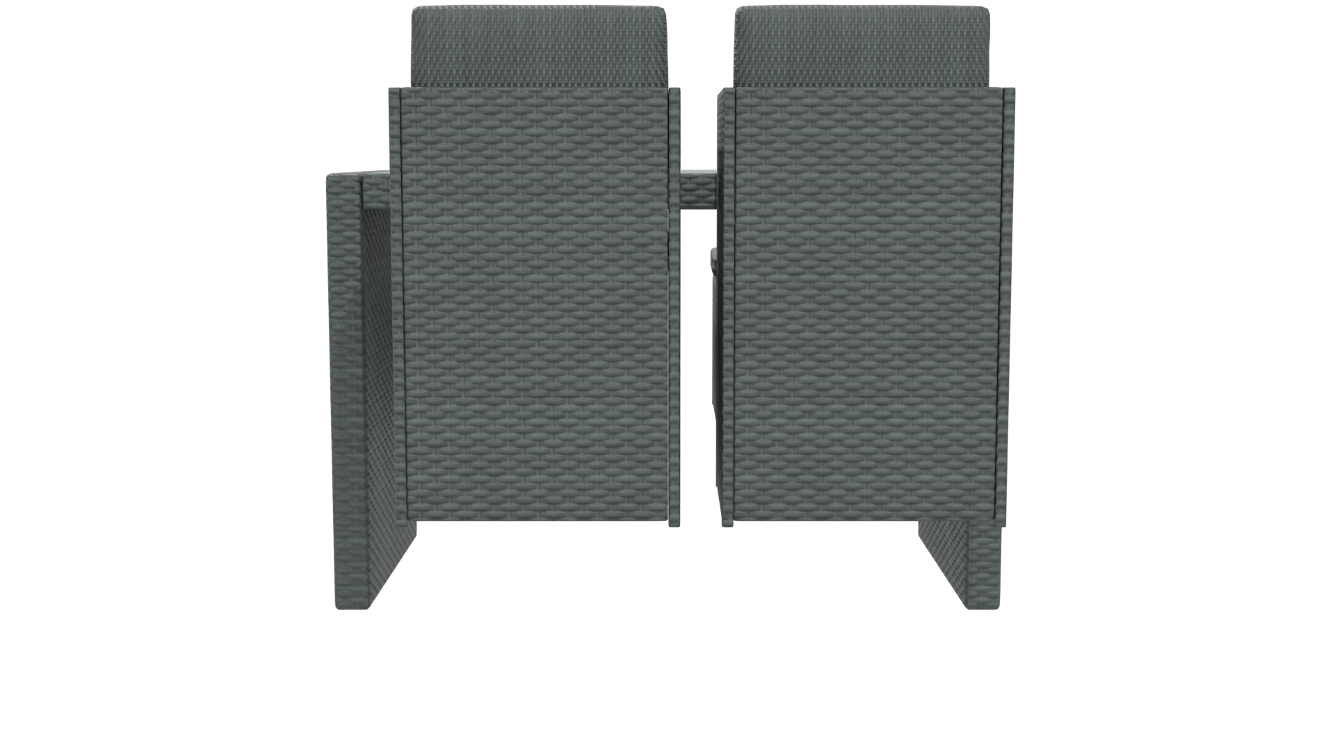 Stylish Outdoor Dining Set 3D - Professional 3D Model Render 5