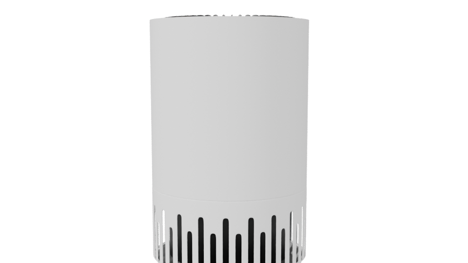 Compact Air Purifier 3D Model - Professional 3D Model Render 7